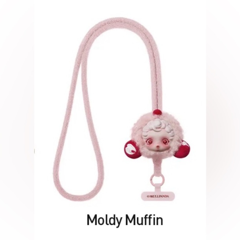 Authentic SKULLPANDA You Found Me! Phone Lanyard-UNOPENED CONFIRMED-MOLDY MUFFIN